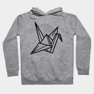 Origami Paper Crane Hoodie